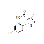 3-(5-Chloro-2-pyridyl)-5-methylisoxazole-4-carboxylic Acid