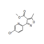 Methyl 3-(5-Chloro-2-pyridyl)-5-methylisoxazole-4-carboxylate