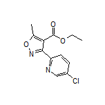 Ethyl 3-(5-Chloro-2-pyridyl)-5-methylisoxazole-4-carboxylate