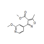 Methyl 3-(2-Methoxy-4-pyridyl)-5-methylisoxazole-4-carboxylate