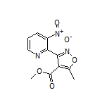 Methyl 5-Methyl-3-(3-nitro-2-pyridyl)isoxazole-4-carboxylate