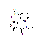 Ethyl 5-Methyl-3-(3-nitro-2-pyridyl)isoxazole-4-carboxylate