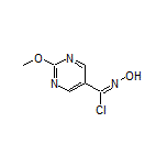 N-Hydroxy-2-methoxypyrimidine-5-carbimidoyl Chloride