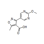 3-(2-Methoxy-5-pyrimidinyl)-5-methylisoxazole-4-carboxylic Acid