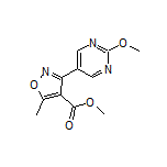 Methyl 3-(2-Methoxy-5-pyrimidinyl)-5-methylisoxazole-4-carboxylate