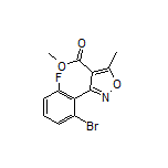 Methyl 3-(2-Bromo-6-fluorophenyl)-5-methylisoxazole-4-carboxylate