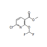 Methyl 6-Chloro-2-(difluoromethoxy)nicotinate