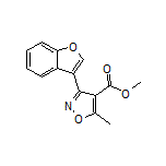 Methyl 3-(3-Benzofuryl)-5-methylisoxazole-4-carboxylate