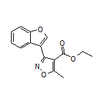 Ethyl 3-(3-Benzofuryl)-5-methylisoxazole-4-carboxylate