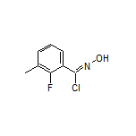 2-Fluoro-N-hydroxy-3-methylbenzimidoyl Chloride