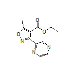 Ethyl 5-Methyl-3-(2-pyrazinyl)isoxazole-4-carboxylate