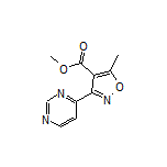 Methyl 5-Methyl-3-(4-pyrimidinyl)isoxazole-4-carboxylate