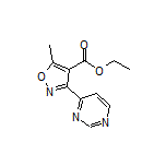 Ethyl 5-Methyl-3-(4-pyrimidinyl)isoxazole-4-carboxylate