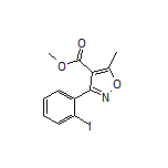 Methyl 3-(2-Iodophenyl)-5-methylisoxazole-4-carboxylate