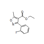 Ethyl 3-(2-Iodophenyl)-5-methylisoxazole-4-carboxylate