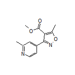 Methyl 5-Methyl-3-(2-methyl-4-pyridyl)isoxazole-4-carboxylate