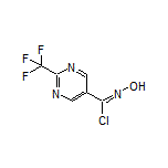 N-Hydroxy-2-(trifluoromethyl)pyrimidine-5-carbimidoyl Chloride