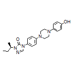 (R)-1-(sec-Butyl)-4-[4-[4-(4-hydroxyphenyl)-1-piperazinyl]phenyl]-1H-1,2,4-triazol-5(4H)-one