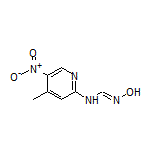 (E)-N’-Hydroxy-N-(4-methyl-5-nitro-2-pyridyl)formimidamide