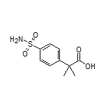 2-Methyl-2-(4-sulfamoylphenyl)propanoic Acid