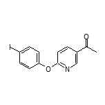 1-[6-(4-Iodophenoxy)-3-pyridyl]ethanone