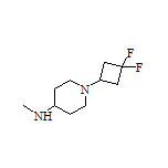 1-(3,3-Difluorocyclobutyl)-N-methylpiperidin-4-amine