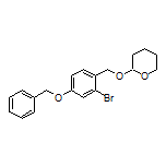 2-[[4-(Benzyloxy)-2-bromobenzyl]oxy]tetrahydro-2H-pyran