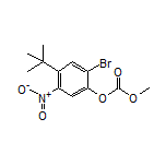 2-Bromo-4-(tert-butyl)-5-nitrophenyl Methyl Carbonate