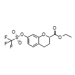 Ethyl 7-[[(Trifluoromethyl)sulfonyl]oxy]chroman-2-carboxylate