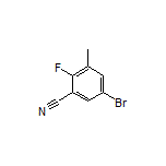 5-Bromo-2-fluoro-3-methylbenzonitrile