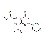 Methyl 9-Acetyl-2-morpholino-4-oxo-4H-pyrido[1,2-a]pyrimidine-7-carboxylate