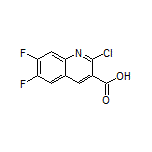 2-Chloro-6,7-difluoroquinoline-3-carboxylic Acid