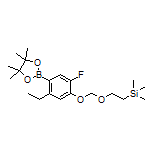 2-Ethyl-5-fluoro-4-[[2-(trimethylsilyl)ethoxy]methoxy]phenylboronic Acid Pinacol Ester