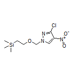 3-Chloro-4-nitro-1-[[2-(trimethylsilyl)ethoxy]methyl]-1H-pyrazole