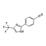 4-[4-(Trifluoromethyl)-2-imidazolyl]benzonitrile