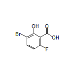 3-Bromo-6-fluoro-2-hydroxybenzoic Acid