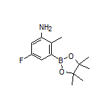 3-Amino-5-fluoro-2-methylphenylboronic Acid Pinacol Ester