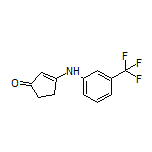 3-[[3-(Trifluoromethyl)phenyl]amino]-2-cyclopentenone