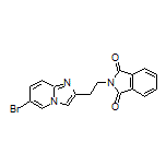 2-[2-(6-Bromoimidazo[1,2-a]pyridin-2-yl)ethyl]isoindoline-1,3-dione