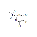 4,6-Dichloro-5-fluoro-2-(methylsulfonyl)pyrimidine