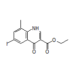 Ethyl 6-Iodo-8-methyl-4-oxo-1,4-dihydroquinoline-3-carboxylate