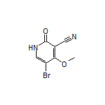 5-Bromo-4-methoxy-2-oxo-1,2-dihydropyridine-3-carbonitrile