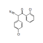 3-(2-Chlorophenyl)-2-(4-chlorophenyl)-3-oxopropanenitrile