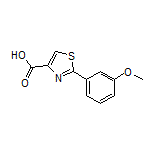 2-(3-Methoxyphenyl)thiazole-4-carboxylic Acid