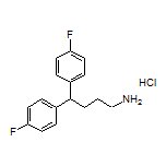 4,4-Bis(4-fluorophenyl)-1-butanamine Hydrochloride