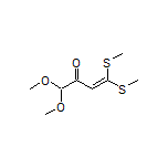 1,1-Dimethoxy-4,4-bis(methylthio)-3-buten-2-one