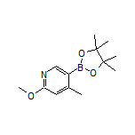 6-Methoxy-4-methylpyridine-3-boronic Acid Pinacol Ester