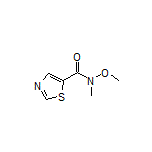 N-Methoxy-N-methylthiazole-5-carboxamide