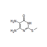 5,6-Diamino-2-(methylthio)pyrimidin-4(3H)-one