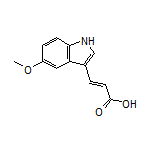 (E)-3-(5-Methoxy-3-indolyl)acrylic Acid